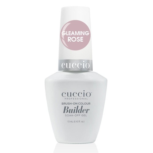 Cuccio Brush-On Builder Soak-Off Gel GLEAMING ROSE 13ml