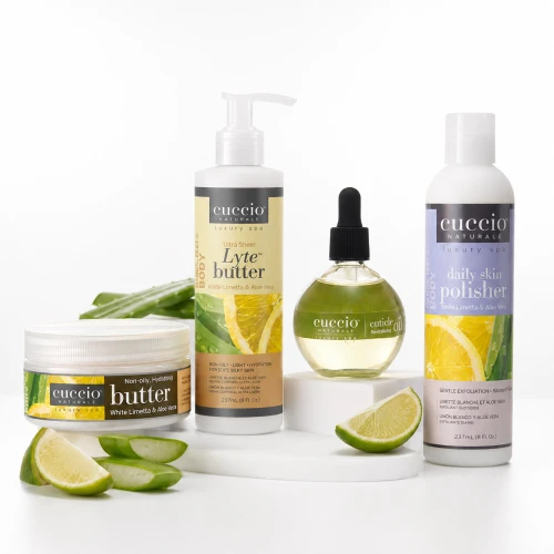 Zestaw pielęgnacyjny Cuccio Naturale Limetka & Aloes