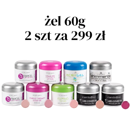 Żel 60g - 2 szt w MEGA CENIE! 