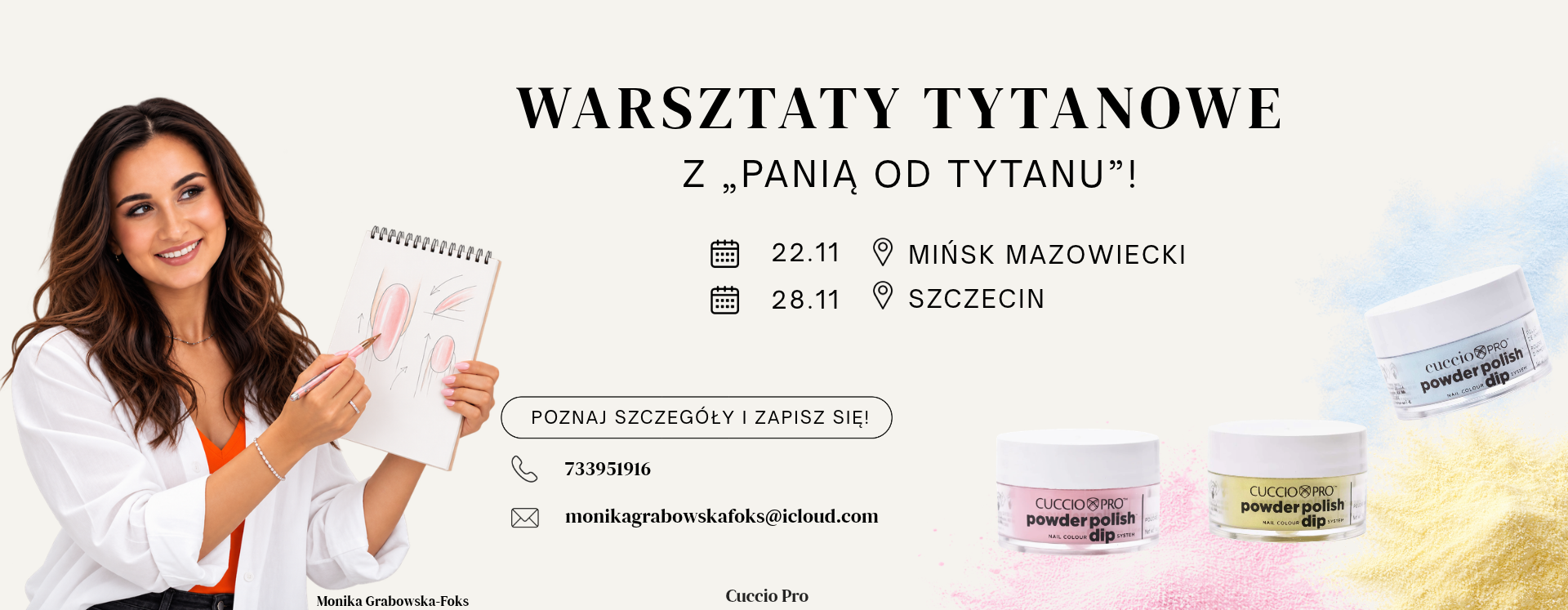 Warsztaty z Manicure Tytanowego Cuccio
