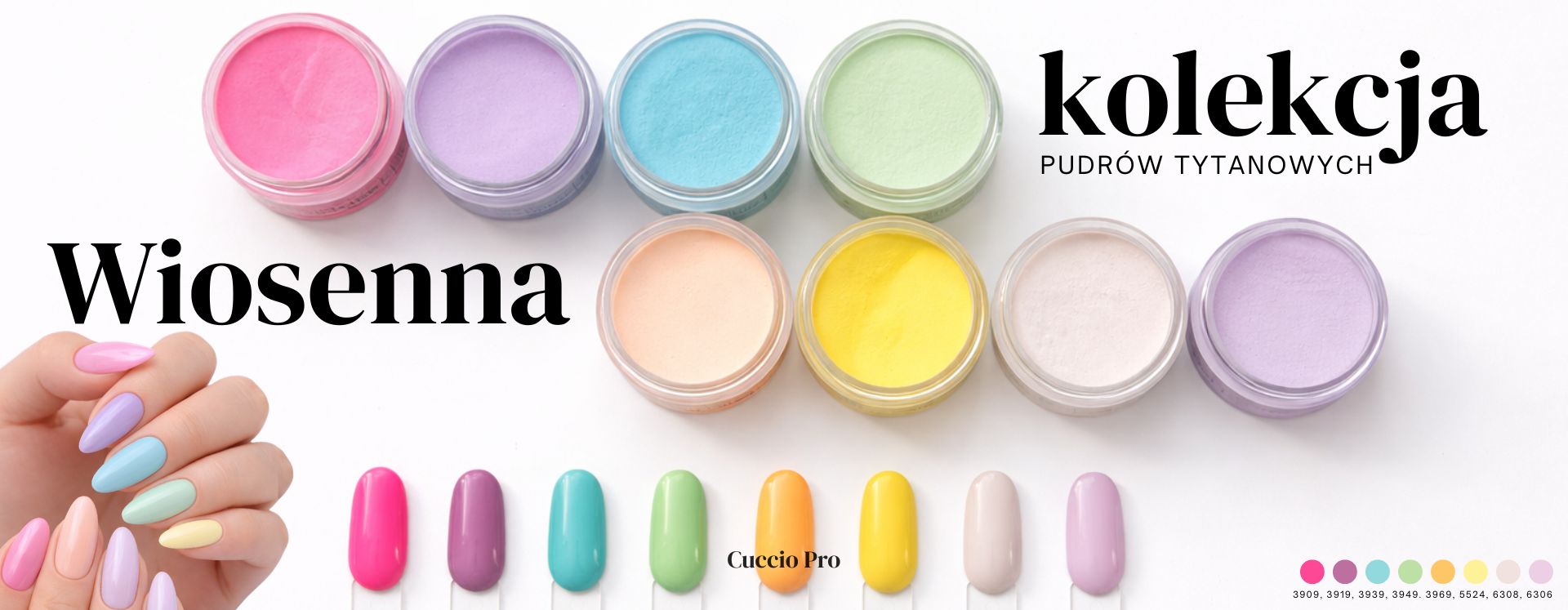 Pudry kolekcja wiosenna